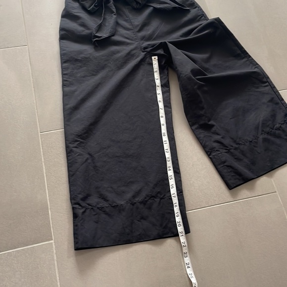 Kate Spade, black cropped culottes, bow front tie - Picture 8 of 14